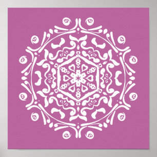 Pôster Clover Mandala