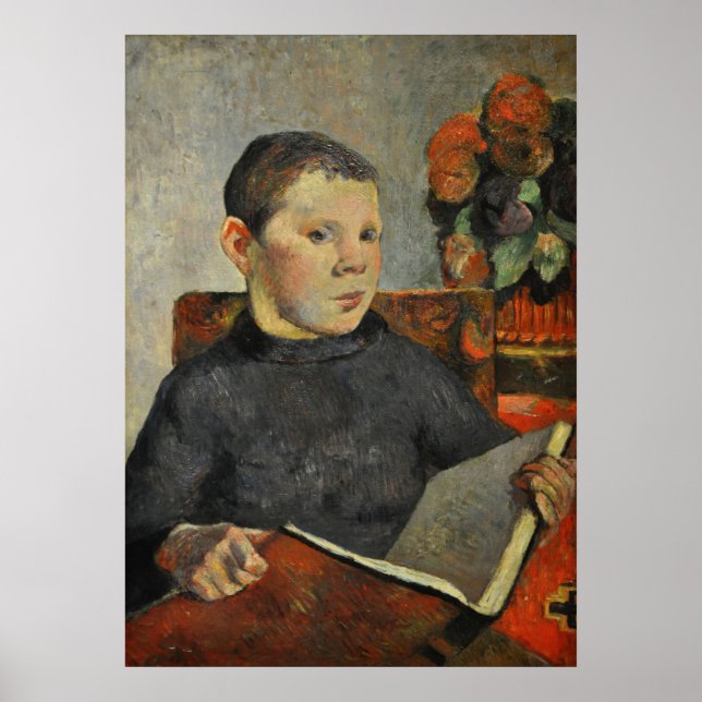 Poster Clovis - Paul Gauguin - c1886 (Frente)