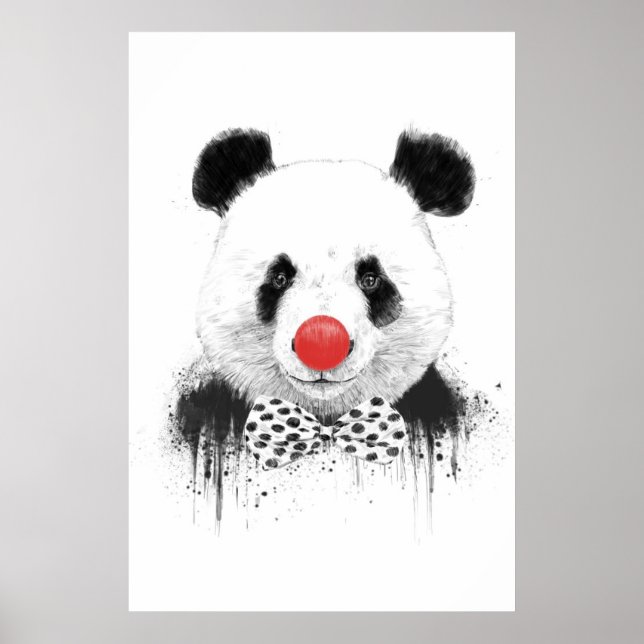 Poster Clown panda (Frente)
