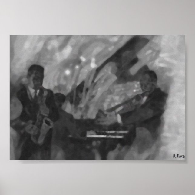 Poster Club Orchestra á l´huile (Frente)