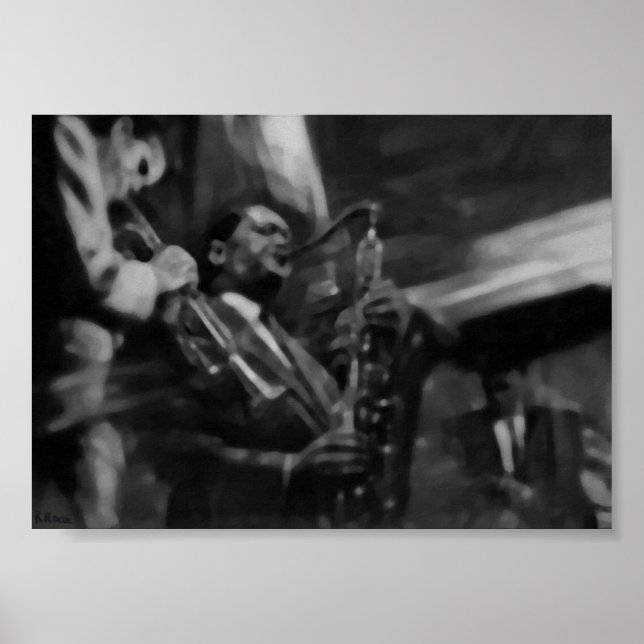 Pôster Club Orchestra á l´huile (Frente)