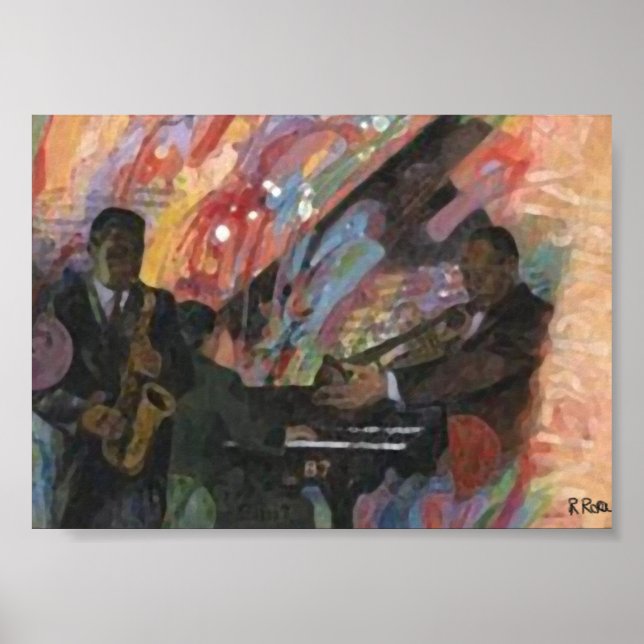 Poster Club Orchestra á l´huile (Frente)