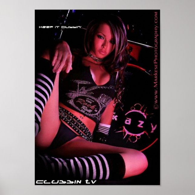 Poster Clubbin'tv Manter clubbin' (Frente)