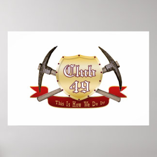 Poster Clube 49 24x36
