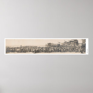 Poster Clube da motocicleta de Los Angeles em Veneza,