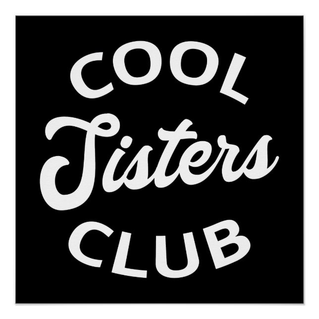 Pôster Clube das Irmãs Incríveis I (Frente)