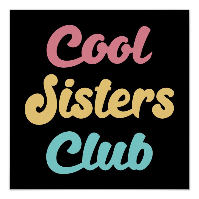 Pôster Clube das Irmãs Legais II (Frente)
