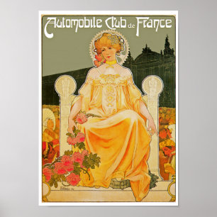 Poster Clube de automóvel de France