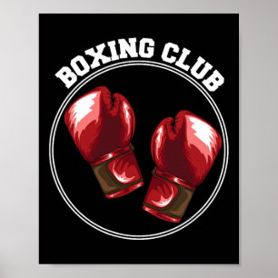 Poster Clube de Boxe