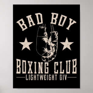 Poster Clube de Boxing Boy Mad