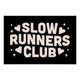 Pôster Clube de corredor lento
