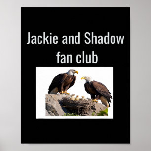 Poster Clube de Fãs Jackie e Shadow Águias _1