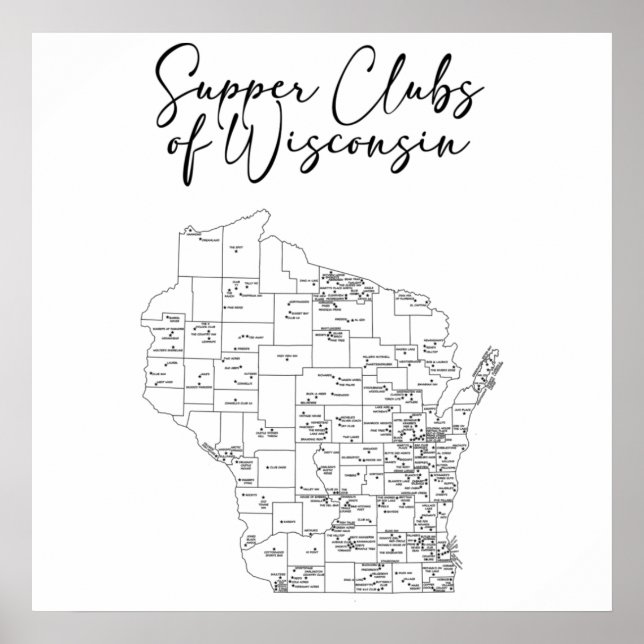 Poster Clube de jantar (Frente)