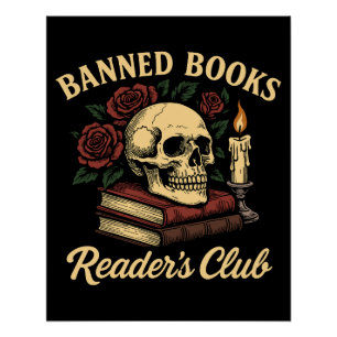 Pôster Clube de Leitores de Livros Banidos