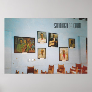 Poster Clube de Música Ponto de Referência Santiago de Cu