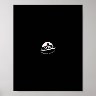 Poster Clube de Observação de Pessoas do Convés Lido Cruz