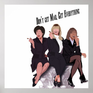 Poster Clube de primeira mulher