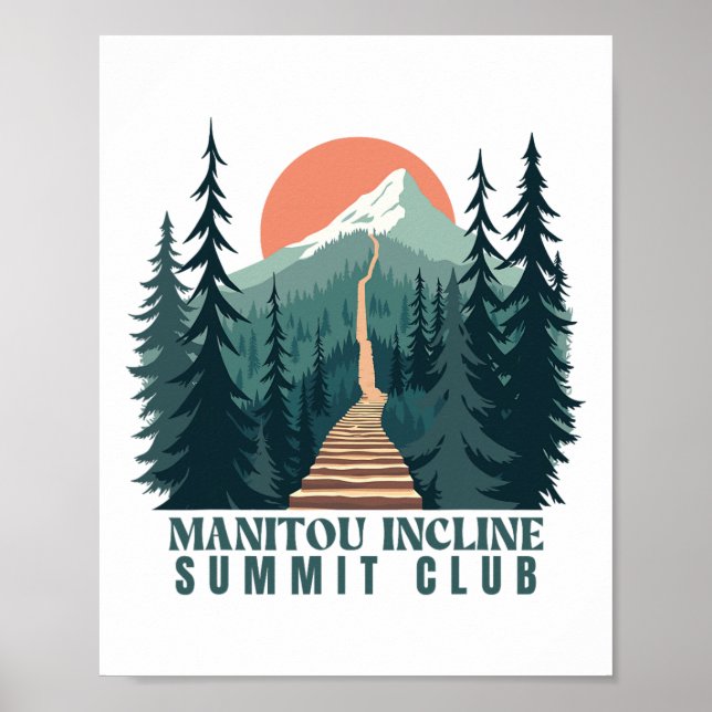 Poster Clube do Cume do Manitou Incline1  (Frente)
