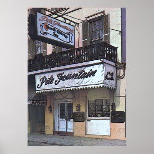 Poster Clube do Pete Fountain, Nova Orleans