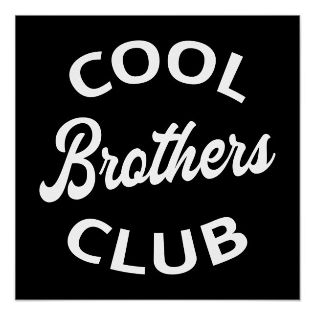 Pôster Clube dos Irmãos Incríveis I (Frente)