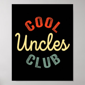 Poster Clube dos Tios Legais Melhor Tio de Todos Dia dos