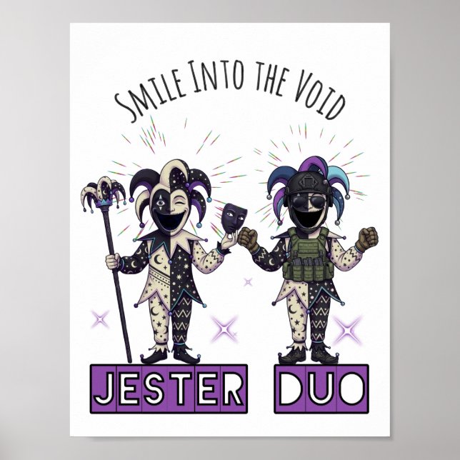 Poster Clube Duo Void Jester (Frente)