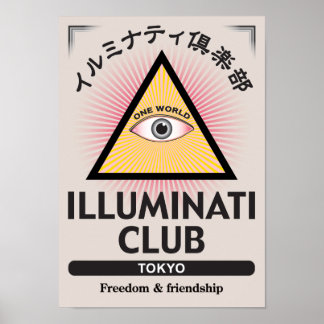 Pôster Clube Illuminati Poster-01
