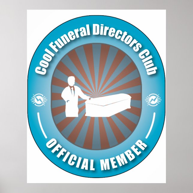 Poster Clube Legal de Diretores Funerários (Frente)