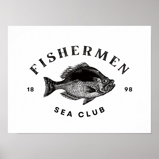 Poster Clube Marítimo de Pescadores (Frente)