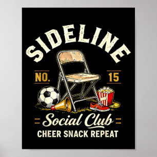 Poster Clube Social à Margem Grito Lanche Repetir Mãe de 