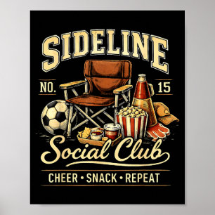 Poster Clube Social à Margem Grito Lanche Repita Mãe de F