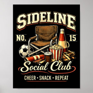 Poster Clube Social à Margem Lanche de Torcida Repetição