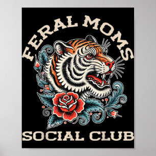 Poster Clube Social Algumas Pessoas Esposa Feral Mãe Tren