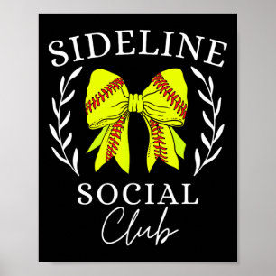 Poster Clube Social da Linha Lateral Coquete Softll Mãe I