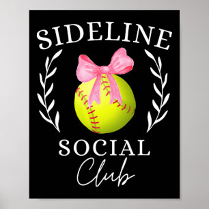 Poster Clube Social da Linha Lateral Coquette Softll Mãe