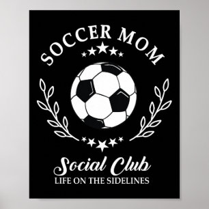 Poster Clube Social Sub-Setorial Soccer O Jogo Dia da Mãe