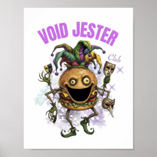 Poster Clube Void Jester - amigo Hambúrguer