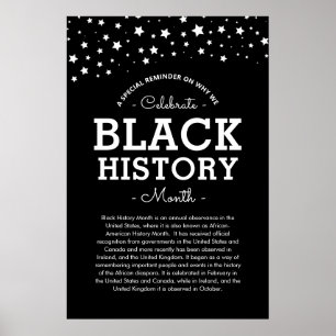 Poster Cluster de Estrelas Décima Junta Informação B/W