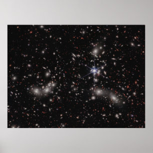 Poster Cluster de Pandora Abell 2744 JWST