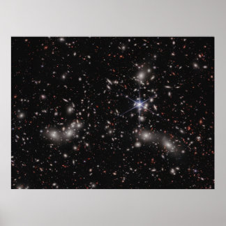 Poster Cluster de Pandora | Abell 2744 | JWST