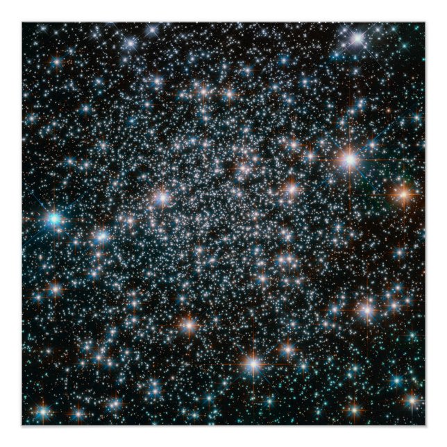 Pôster Cluster Hubble Heavy Metal Stars (Frente)