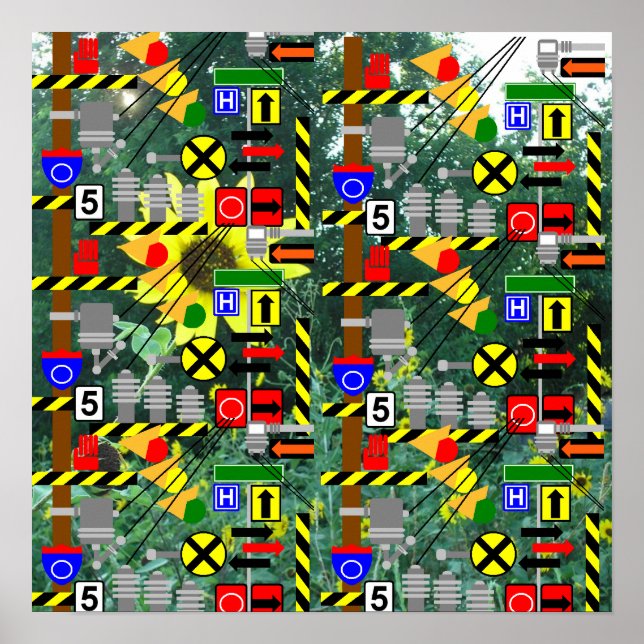Pôster Clutter de Cidade (Frente)