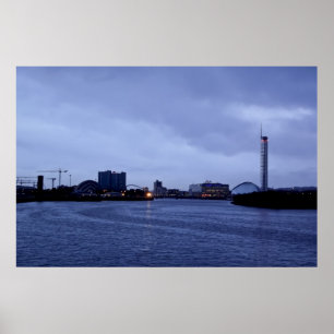 Pôster Clyde à noite