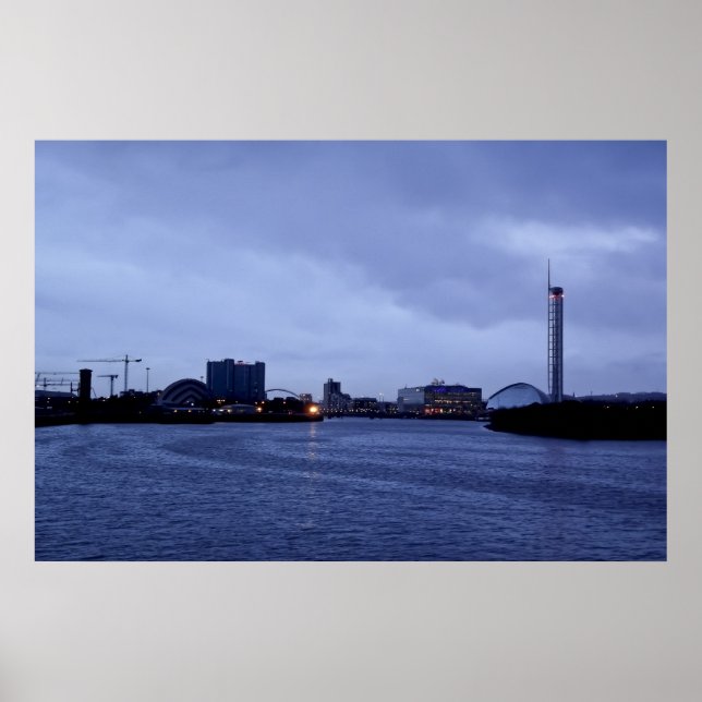 Pôster Clyde à noite (Frente)