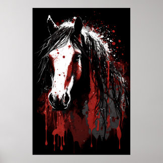 Poster Clydesdale Horse