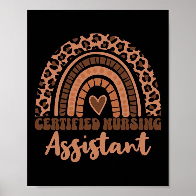 Poster Cna Enfermagem Certificada Istant Afro Mês da Hist (Frente)