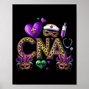 Poster Cna Mardi Gras Certified Nursing Mardil Gra