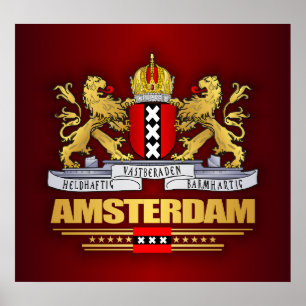 Pôster COA de Amsterdão
