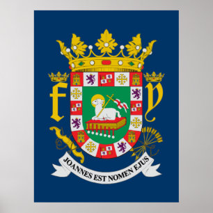 Pôster COA de Puerto Rico