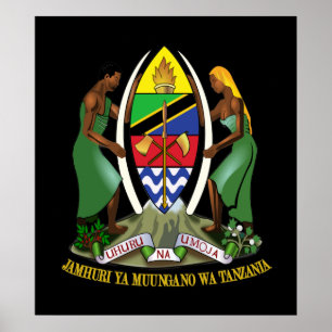 Pôster COA de Tanzânia
